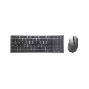 DELL KM7120W Wireless Keyboard and Mouse AZERTY Belgian Grey Titanium