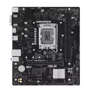 Motherboard ASUS PRIME H610M-R-SI — Intel H610, LGA 1700, Micro ATX, DDR5 up to 96 GB, M.2 & SATA III, Gigabit Ethernet