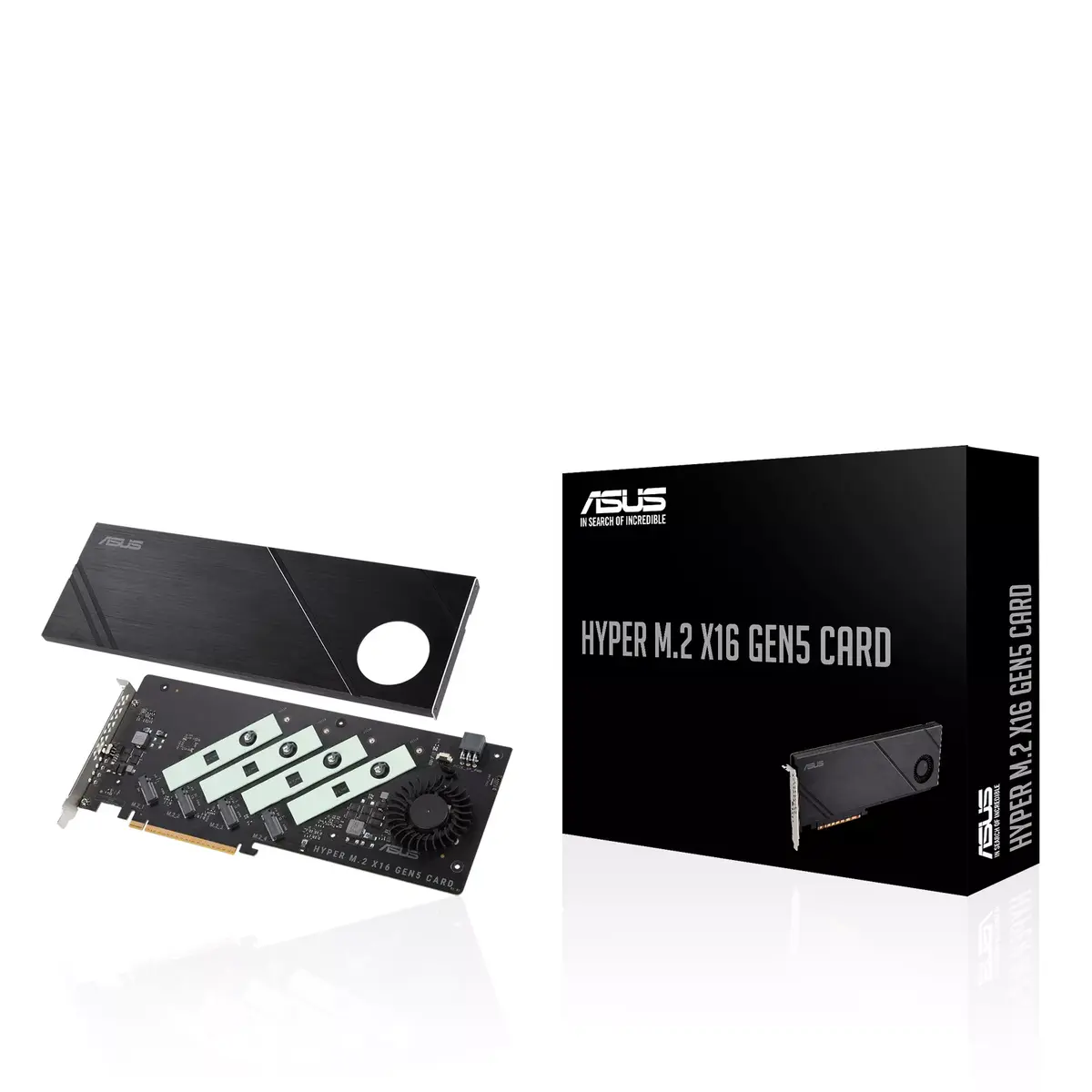 ASUS Hyper M.2 x16 Gen5 Карта Photo 2