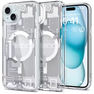 Чехол Spigen ACS07035 iPhone 15 Plus 17 см Прозрачный Белый