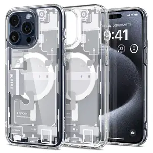 Cover Spigen ACS07036 iPhone 15 Pro 15.5 cm White