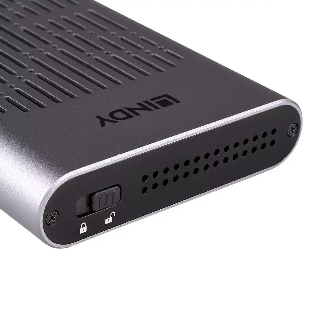 SSD korpuss Lindy 43382 Dual M.2 NVMe Photo 4