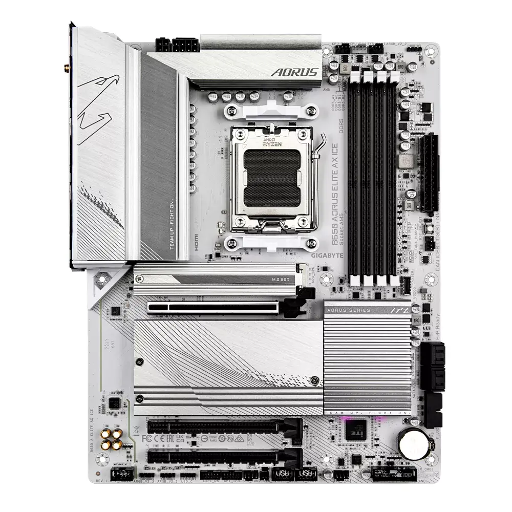 Pamatplate GIGABYTE B650 AORUS ELITE AX ICE, B650 Photo 2