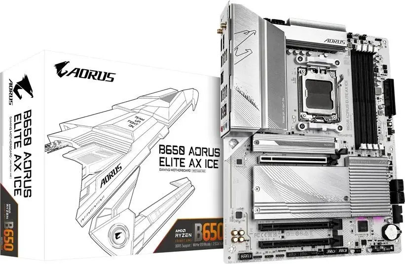 Pamatplate GIGABYTE B650 AORUS ELITE AX