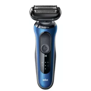 Электробритва Braun Series 6 61-B4500cs Черная Синяя Литий-Ионная
