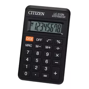 Citizen LC-310N калькулятор Карман Базовый Черный