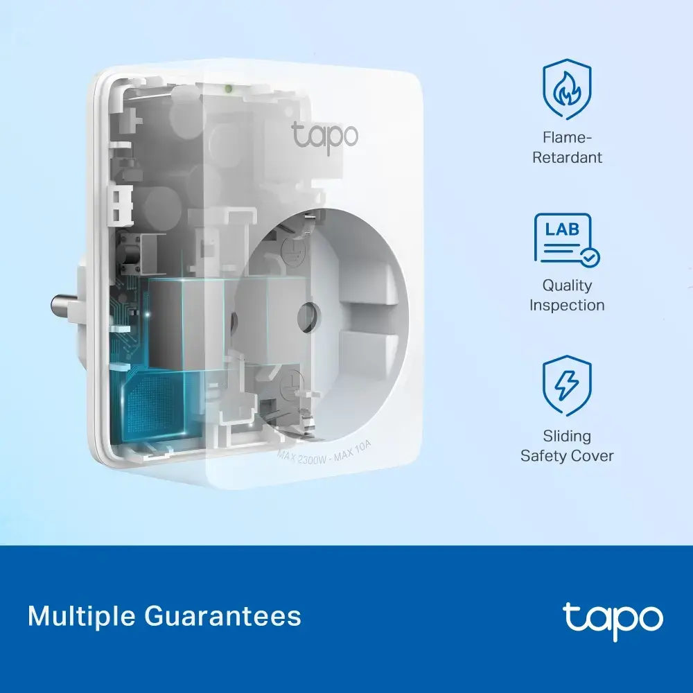 Viedā kontaktdakša TP-Link TAPO P100M Photo 8