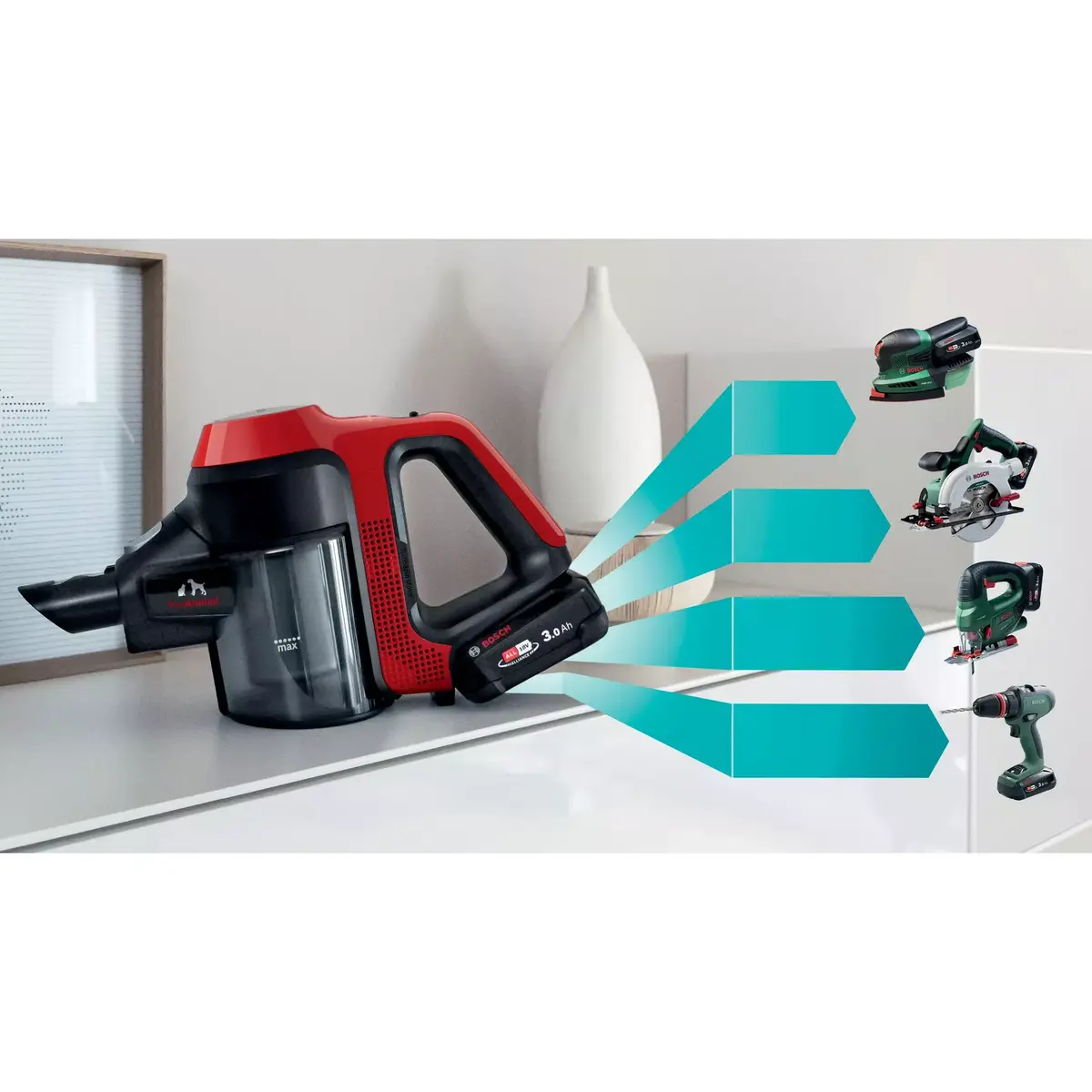 Putekļsūcējs Bosch BCS711PET Photo 8
