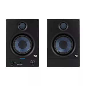 Studijas aktīvais monitors PreSonus Eris 4.5 BT — 2x25 W RMS, 70–20000 Hz, Bluetooth 5.0, TRS/RCA/AUX, austiņu 3,5 mm, melns