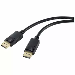 DisplayPort cable Renkforce RF-5245266 1 m Black