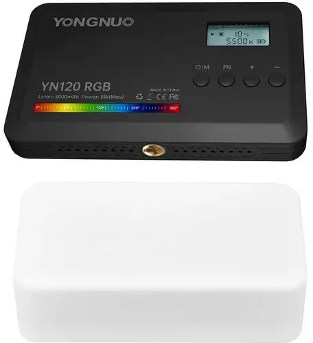 LED видео свет Yongnuo YN120 RGB WB 120W Photo 3