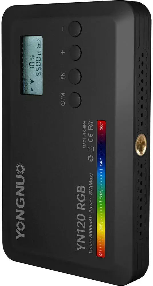 LED видео свет Yongnuo YN120 RGB WB 120W Photo 5