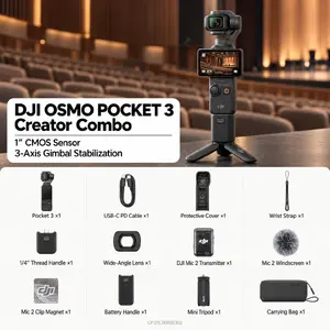 DJI Osmo Pocket 3 Creator Combo vlogging camera with stabilizer