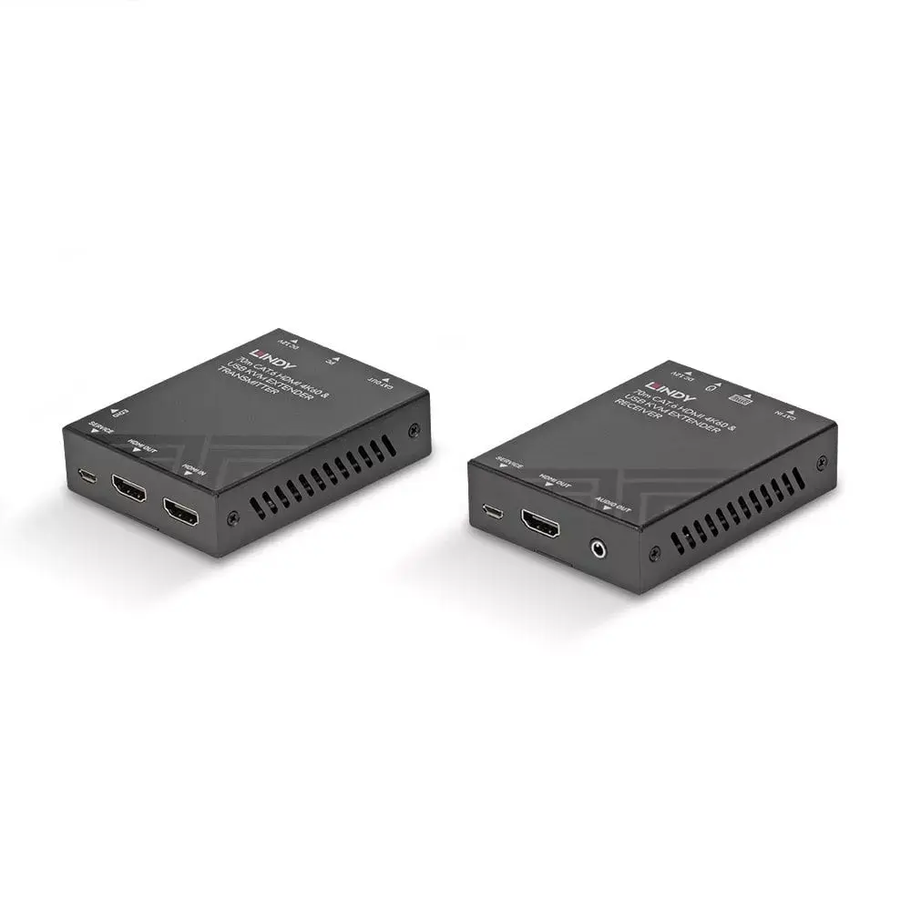 KVM pagarinātājs 70m Cat.6 HDMI 4K60 Photo 3
