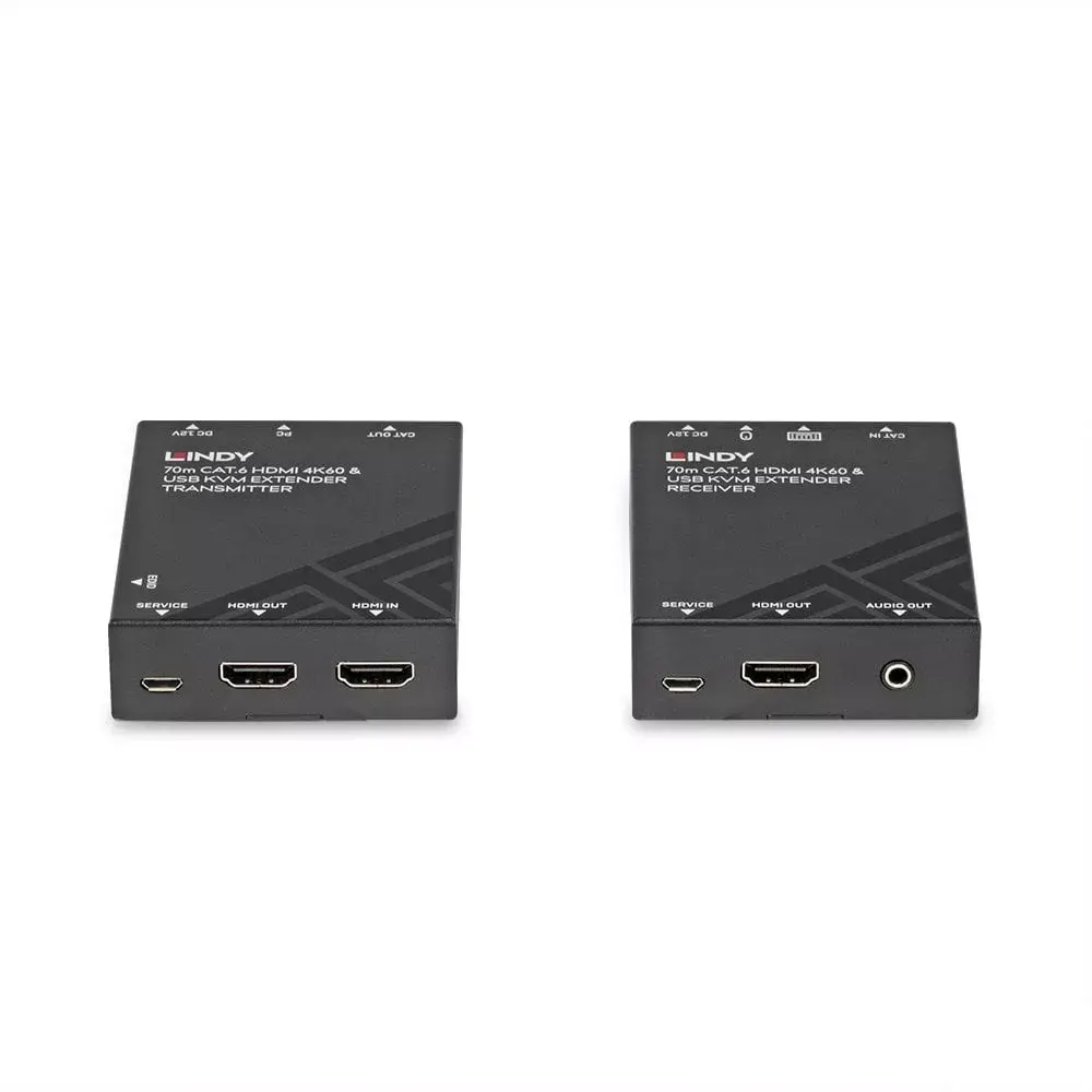 KVM pagarinātājs 70m Cat.6 HDMI 4K60 Photo 4