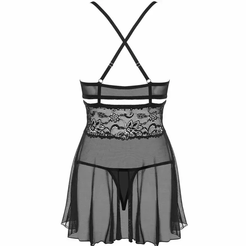 Babydoll Obsessive D-236808 (2XL/3XL) black Photo 4