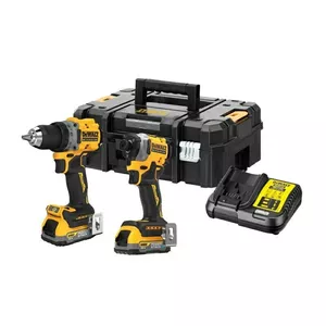 Аккумуляторный набор DeWalt DCK2051E2T-QW 20 В Li-Ion, 2 инструмента (дрель и ударный винтовёрт)