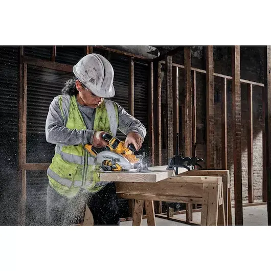 Portatīvā apļveida zāģis DeWALT DCS573H2T-QW Photo 5