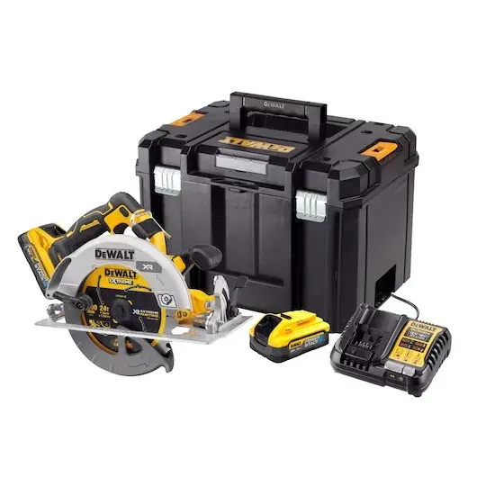 Portatīvā apļveida zāģis DeWALT DCS573H2T-QW Photo 6
