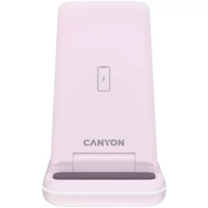 Адаптер питания CANYON WS-304 быстрая зарядка, вход 9/12 В, розовый, 0,168 кг