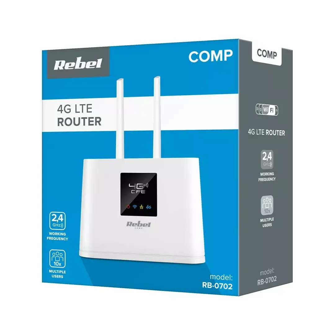 Wireless router Rebel RB-0702 — Single-band 2.4 GHz Photo 2