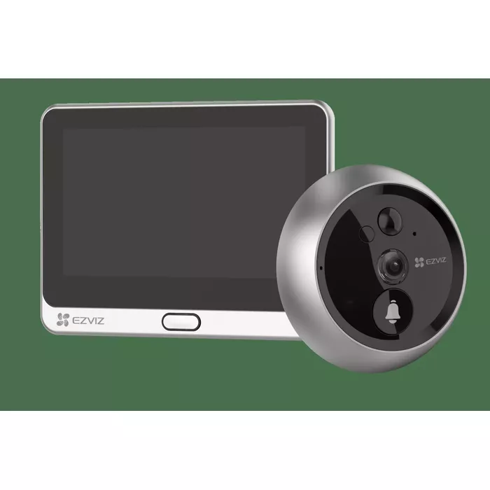 EZVIZ DP2 Wire-Free Peephole Doorbell Camera, 1080P, 4.3-Inch