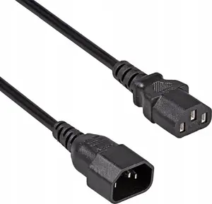 Сетевой кабель Akyga AK-PC-07C 3 м IEC C13—C14