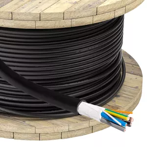 Power cable Akyga AK-SC-E12 Black 1 m 32 A 450/750 V