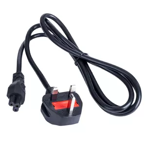 Сетевой кабель Akyga AK-AG-02A — 1,5 м, штекер Type G на C5, 250 В