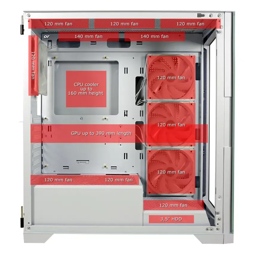 Компьютерный корпус LC-Power LC-7041B-ON Photo 13