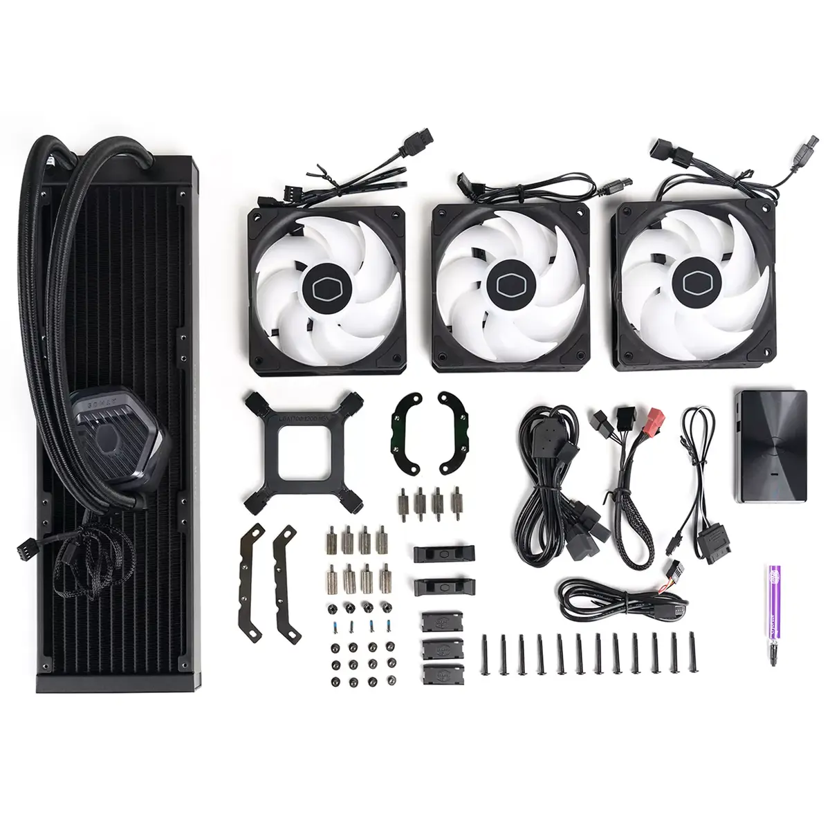 Ūdens dzesēšanas komplekts Cooler Master MasterLiquid 360 ATMOS Photo 7