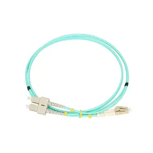 Патчкорд Extralink LC/UPC – SC/UPC, мульти-мод OM3, дуплекс, 3 мм, 5 м