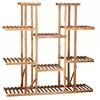 Koka ziedu statīvs Springos GA0200 — 9 plaukti, 119 cm Photo 2