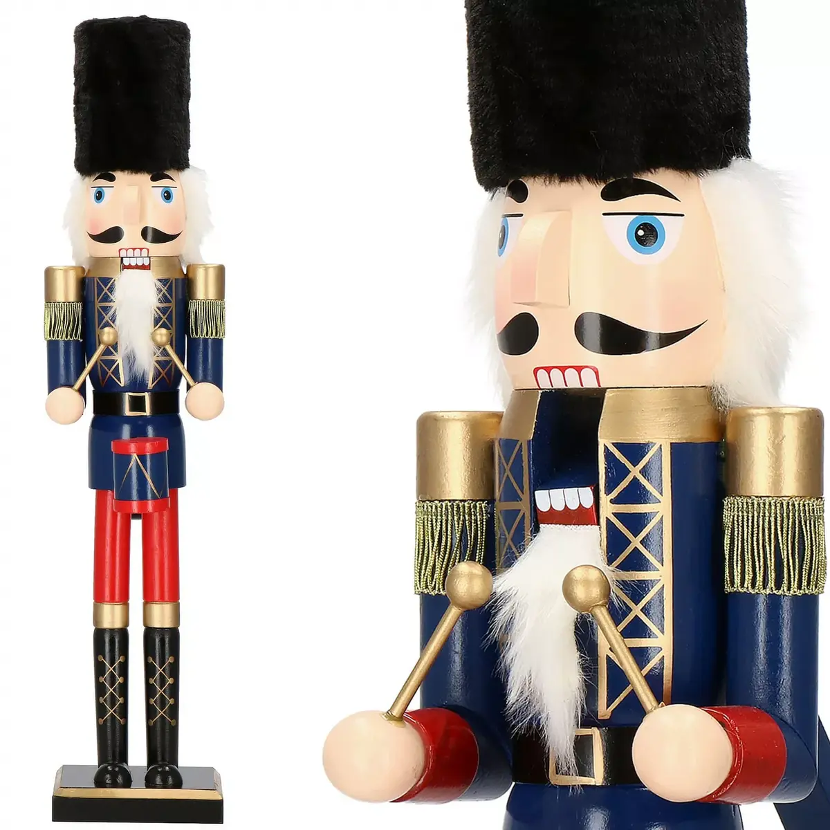 Деревянная фигурка Щелкунчик Springos CA0812 Photo 10