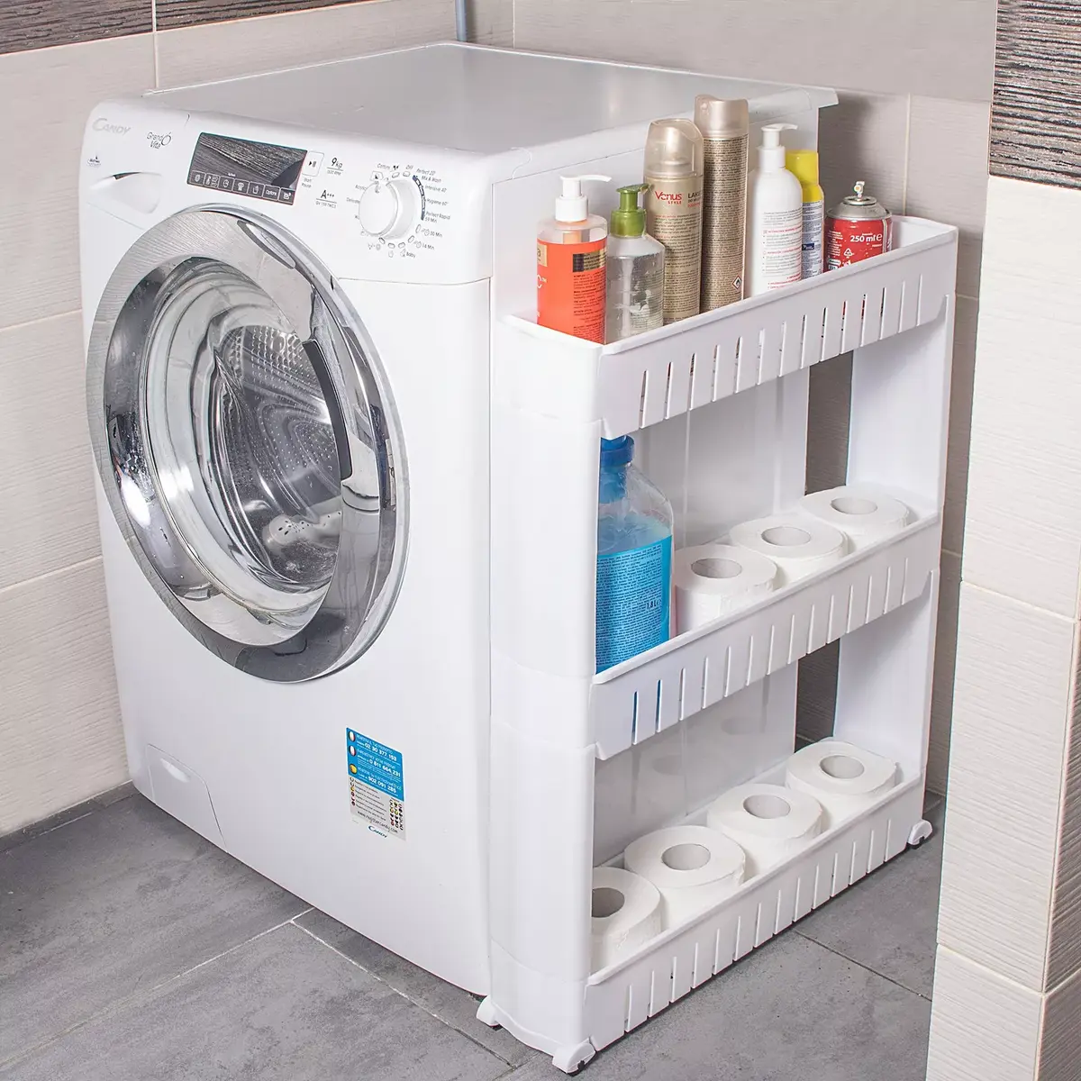 Storage cabinet on wheels Springos HA1010 Photo 2