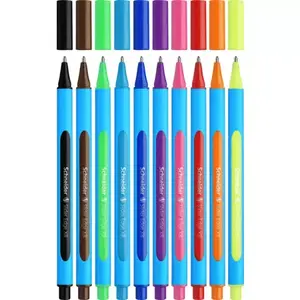 Stick ballpoint pen Schneider Schreibgeräte Slider Edge XB — Multicolour, Extra Bold, pack of 10