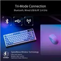 Механическая Bluetooth-клавиатура Asus ROG AZOTH Photo 9