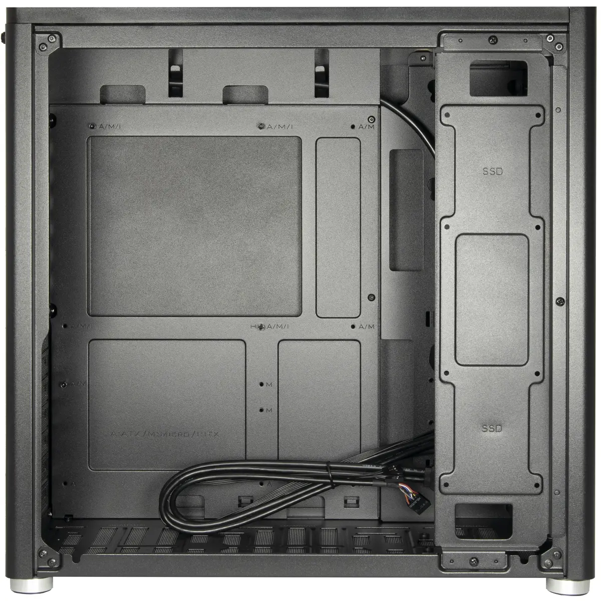 INTER-TECH X2 Duplex Pro Midi Tower korpuss Photo 4