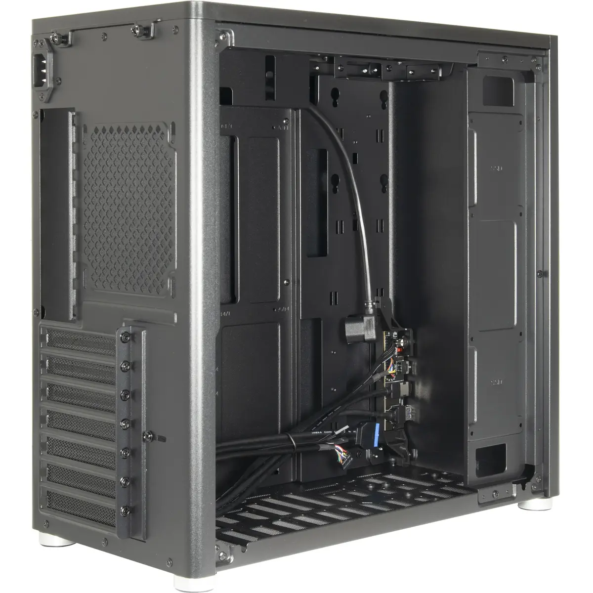 INTER-TECH X2 Duplex Pro Midi Tower korpuss Photo 6
