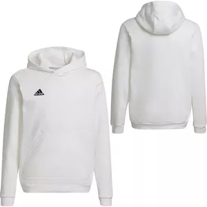 Толстовка с капюшоном ADIDAS ENTRADA 22 Hoody Y HG6303 белая размер 164 см