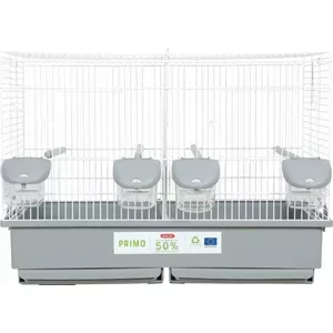 Zolux ZOLUX PRIMO CATI 57 cm būris, pelēka/balta krāsa