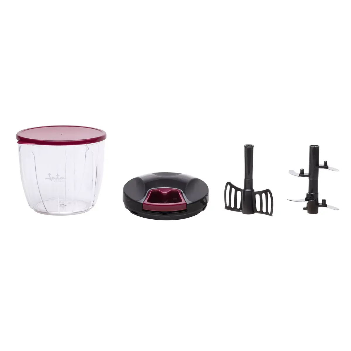 Manual food chopper Jata HMAQ4506 0.9 L stainless steel Photo 2