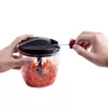 Manual food chopper Jata HMAQ4506 0.9 L stainless steel Photo 6