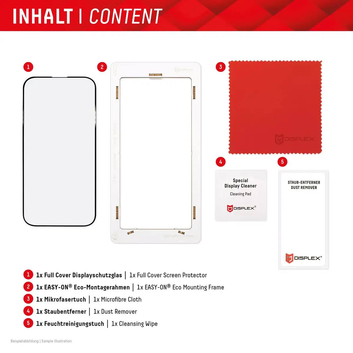 Screen Protector Displex Apple iPhone 15/15 Pro Photo 10