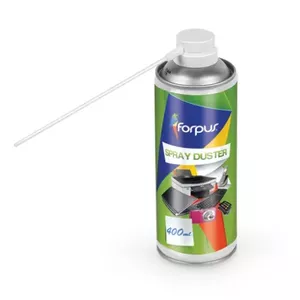 Compressed Air Duster FORPUS FO11307/EOL 400 ml, aerosol can for dust removal and electronics cleaning