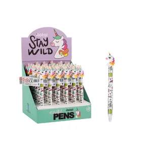 Pen I-Total UNICORN 650-03650 erasable fine tip, blue ink