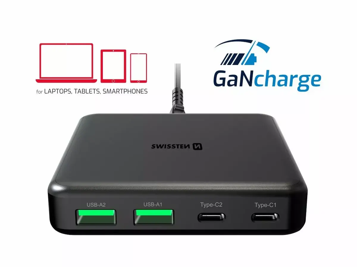 SWISSTEN 22057100 desktop charger — 65W Photo 3