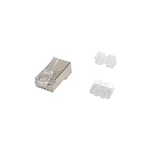 RJ45 экранированный разъем Equip Cat.6A 100шт/упаковка