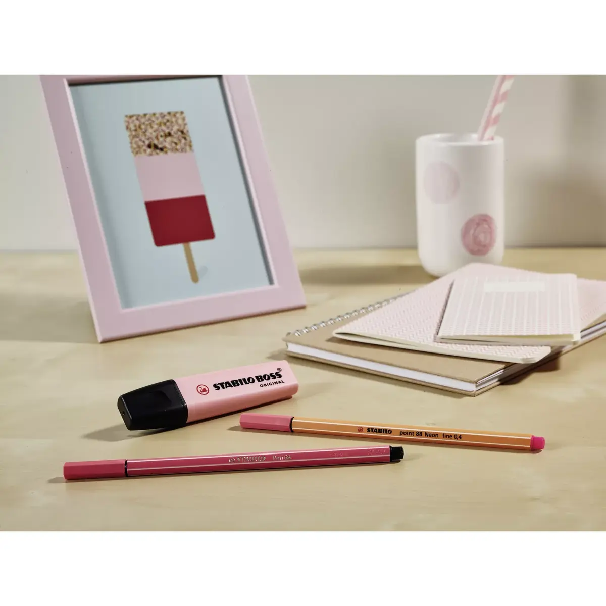 Stabilo Boss Original Pastel — 4 gab. šķēpveida marķieri Photo 8