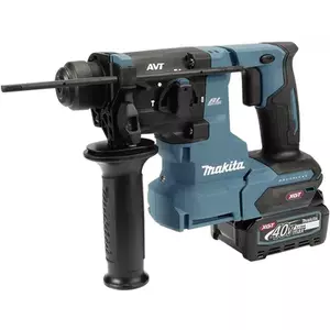 Аккумуляторный комбинированный перфоратор SDS-Plus Makita HR010GD201 40 В 2.5 А·ч Li-Ion с 2 аккумуляторами и зарядным устройством